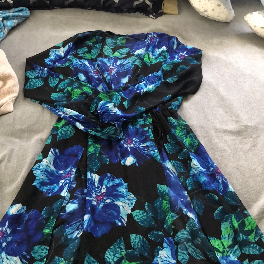 Fashion nova flower printed dress